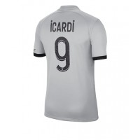 Dres Paris Saint-Germain Mauro Icardi #9 Gostujuci 2022-23 Kratak Rukav
